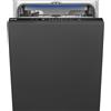 Smeg STL361DQ - Lavastoviglie da Incasso 14 Coperti, scomparsa totale, Classe energetica D