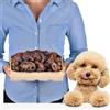 Lovely DOG Naso di maiale prodotto naturale per cani, snack sani per la cura dei denti, fonte di proteine, ideale per dieta e lavoro a lungo termine (500 g (confezione da 1)