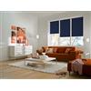 sunlines Smart Style Tenda a Rullo elettrica, Poliestere, Blu Marino, 100 x 180 cm