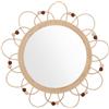 WELL HOME MOBILIARIO & DECORACIÓN WELL HOME - Specchio in rattan Campagne D.38 cm