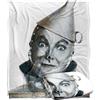 LOGOVISION The Wizard Of Oz Stanley Desantis Vintage Tin Man Coperta super morbida al tatto setoso - 152 x 127 cm