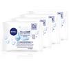 Nivea - Confezione da 25 salviette struccanti micellari, Cura 3-in-1 - Set di 4