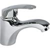 Planet Shop Miscelatore Rubinetto Cromato Per Lavabo Lavandino Bagno Flessibili Inclusi