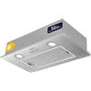 CIARRA CBCS5913A Cappa da cucina integrata 52 cm in acciaio inox - 300 m³/h- Evacuazione - 3 Velocità - Illuminazione LED -cappa cucina incasso