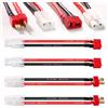 YIXISI 4 Pezzi Compatibile con Tamiya a Deans T Cavo Adattatore, Compatibile con Tamiya Connettore a Deans T Style Plug Connettore, con Cavo in Silicone 10cm 14AWG, per Veicoli RC e Batterie Lipo