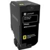 Lexmark CS725 cartuccia toner 1 pz Originale Giallo [74C0H40]