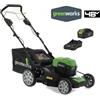 Greenworks Rasaerba a batteria Greenworks GD48LM51SP semovente batteria 48V 4Ah e carica