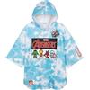 Marvel Spiderman Asciugamani Bagno con Cappuccio Ragazzi Poncho Bambino Telo Mare Bambini (Blu Avengers, 10-13 Anni)