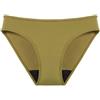 Veintitrés Bikini Mestruale Vita Mezza Donna Moda Bagno, Verde, M