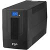 FSP UPS 2000VA,1200W,SCHUKO*2+IEC*2,12V/9AH*2,LCD VERSION,230V