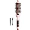 Wavytalk Thermal Brush, Blowout Boost, Spazzola Rotonda Termica Elettrica Ionica, Per Ricci Naturali, 5 Regolazioni Di Temperatura, Meno Danni, Fusto Da 38mm, Doppia Tensione, Spina Euro, Rosa Sakura