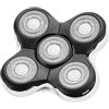 BESTBOMG Testina di Ricambio Rasoio Elettrico Compatibile con Remington Balder Pro Rasoirs XR1500, XR1501, RX7000, RX5 Rasoio, Lamina di Ricambio Accessori, 1 Pezzo