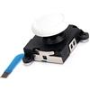 Shanrya Modulo Pulsante Joystick, Joystick Leggero Resistente all'Usura Thumb Stick Portatile per Controller Joycon Switch(Bianco)