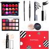MKNZOME Kit per Trucco Completo, 8 Pz Cosmetico Valigetta per Principianti con Ombretti Correttore Lucidalabbra Mascara ecc - Sorpresa Regalo Set di Trucchi per l'uso quotidiano e viaggio