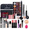 MKNZOME Kit per Trucco Completo, 28 Pezzi Cosmetico Valigetta per Principianti con Ombretti Correttore Rossetto Lucidalabbra Fard ecc - Sorpresa Regalo Trousse di Trucchi, per l'uso quotidiano e viaggio#4