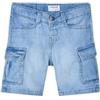 Mayoral Bermuda Jeans Cargo per Bambini e Ragazzi Bleach 9 Anni (134cm)