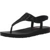 Skechers Meditation - Rock Crown, Sandali con Cinturino alla Caviglia Donna, Nero, 36 EU