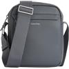 Calvin Klein Uomo Borsa a Tracolla Must Reporter con Logo, Grigio (Turbulence), Taglia Unica
