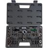Maryse Set Filiera 40 Pezzi Maschi Filettatori M3-M12 | Kit Professionale Maschiatura Metrica in Acciaio | Filettatrice Manuale per Officina, Casa e Fai da Te