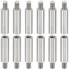 PATIKIL 24pz Distanziali M4, Distanziali Filettati Acciaio inossidabile M4 20+6mm Kit Viti Distanziali 4mm ID 6mm OD Adattatori Filettati Metrici Maschio Femmina per Circuiti PCB Droni RC