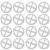 Be In Your Mind 200 pezzi 2 mm riutilizzabili Cross Tile livellamento sistema distanziatore di plastica clip rimovibili piastrelle strumenti per la spaziatura di pavimenti piastrelle parete bianco