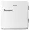 COMFEE' RCD50WH1RT(E) 47L Mini frigo tavolo mono porta, design Retrò, controllo temperatura regolabile, adatto per casa, ufficio e altre applicazioni domestiche | Colore bianco