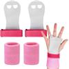 KARELLS Impugnature da Ginnastica Guanti Paracalli, Set di Polsini da Ginnastica Manopole Paracalli, Manopole da Ginnastica Paracalli Ginnastica Artistica Bambina, per Esercizio Bambini Ragazzi, Arancione, S