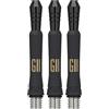 Target Darts Phil Taylor Gen 11 Power 9-Five Shafts, Raw Power Titanium Dart Shafts Pack of 3 | Phil Taylor G11 Black Shaft Set, Accessori professionali per freccette - Lunghezza media