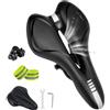 Sweetone Sella Bici Comoda, Sella per Bicicletta Gel Ergonomico, Uomo Donna Sellino Bicicletta Traspirante per Mountain Bike, City Bike, Bici Pieghevole, Bici da Strada