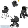 Trio Inglesina Aptica XT Darwin Infant Recline Magnet Grey Borsa Day Bag 2025