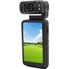 Generic Videocamera Wi-Fi 5K, Videocamera 5K Touch Screen HD da 3,5 Pollici in Lega di Alluminio ABS per la Registrazione