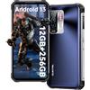 OUKITEL WP27 Rugged Smartphone,Android 13 Helio G99 Octa-core 6.8 FHD Cellulare Antiurto,24GB+256GB/2TB Telefono, 64MP+20MP Telecamera Notturna a Infrarossi,8500mAh IP68/4G Dual SIM/NFC/GPS