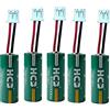 My Brand Maxxistore - HCB 5 Batterie Litio compatibile Centro Sicurezza Italia CSI - 3,0V 2,2Ah - CR17450 - Cpnnettore Molex 51004