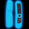 Hydream Custodia in Silicone Compatibile con LG Telecomando MR21GA MR22GN MR22GA MR23GN MR24GA QNED TV Magico Telecomando Guscio Protettiva Cover Cassa Copertura per LG Magic Remote Control(Blu Fluorescente)