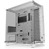 Thermaltake Core P3 Pro Snow E-ATX Vetro Temperato Mid Tower Gaming Computer Chassis, Open Frame Panoramic Viewing, Vetro Wall Mount, Rotatable PCI-E Slots, CA-1G4-00M6WN-09