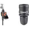 Claber 8423 Aquauno Select & 91009 Goccia a Raccordo Automatico, Nero