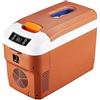 DXPFBIA Frigo per auto, frigorifero portatile elettrico, congelatore da 10 litri 12V 220V Mini frigorifero portatile da viaggio caldo/freddo adatto per camionista, campeggio, picnic ecc,2