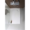 Grandform/Kinedo Piatto Doccia Silk-Touch 100x90 Bianco Opaco - Piletta: Piletta di serie Bianco Matt