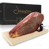 Jamonprive Prosciutto Crudo Serrano Spagnolo Stagionato e Disossato Gran Riserva circa 1 Kg - Jamon Serrano - NON INCLUDE PORTA PROSCIUTTO O COLTELLO - Jamonprive Premium