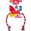 KONG Dental Toy Con Corda - Pulisce i Denti e le Gengive del Cane - Giocattolo da Masticare Riempibile - Per Cani Di Piccola Taglia
