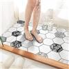 LY4U Tappetino Doccia Antiscivolo per Doccia Esterna, Anti Muffa PVC Tappetino Bagno Bagno e Doccia Wet Zone