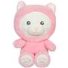 Gipsy Peluche Chat Hoody Pets - GIPSY TOYS - Rose, 24 cm