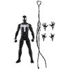 Marvel Hasbro Legends Series, Gamerverse, Peter Parker con tuta nera, action figure di Spider-Man