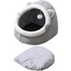 Voihamy Graziosa Cuccia per Gatti, Morbida Cuccia per Gatti Domestici, Cuccia per Cani con Orecchie di Gatto, Imbottitura Rimovibile e Palla di Pelliccia, Accessorio per Dormire per Gatti e Cani