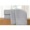 Elegant Comfort Lussuoso set di lenzuola di lusso da 4 pezzi, biancheria da letto di lusso in microfibra egiziana, 1500 fili, resistente alle pieghe, fresco e traspirante, facile elastico