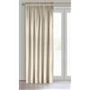 Eurofirany Tenda Di Velluto Super Morbido con Arricciatenda - 1 Pannello, Oscurante per Finestre, Drappeggio per Camera da Letto, Cucina, Soggiorno, 140x270 cm, Bianco Sporco