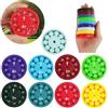AUAUY 9PZ Fidget Spinner matematici, Fidget Spinner, Fidget Learning Game Toy Allevia lo stress, Giochi di matematica, Apprendimento Della Impara addizioni e Sottrazioni