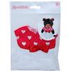 Sekiguchi Selezione Boutique Fashion | Mon Cicci | Monchhichi | Vestiti Bambole 20 cm, Monchhichi:Herzchen-Kleid