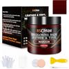BSCPAM Riparazione Pelle Kit,Bordo Tintura Pelle,Ripara Pelle Divano per Graffi/Macchie,Rinnova Volante in Pelle,Sedili Auto,Divano,Sofa,Giacca,Scarpe,Sella Riparare Sbiaditure,Crepe,Graffi sul Cuo