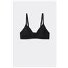 Tezenis Reggiseno Triangolo Cotone Organico Lisbon Donna Nero